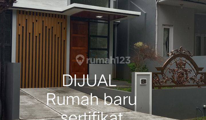 Rumah baru siap huni DIJUAL cepat di Sentul city, sdh sertifikat. 1