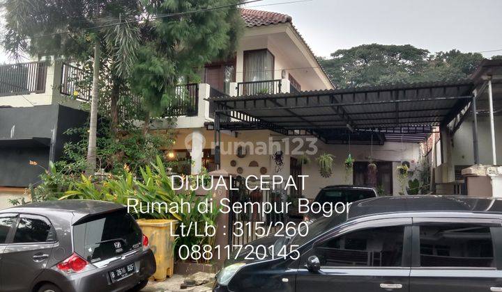 Rumah di pusat kota Bogor di jual murah dibawah pasaran 2