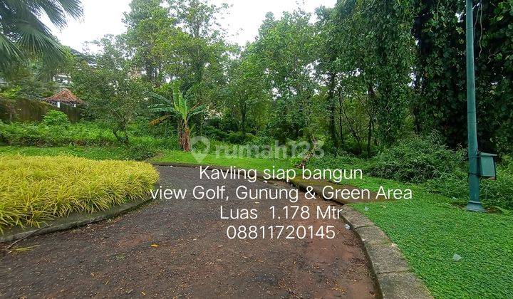 Kavling SHM siap bangun best view Gunung & green area di Sentul  2