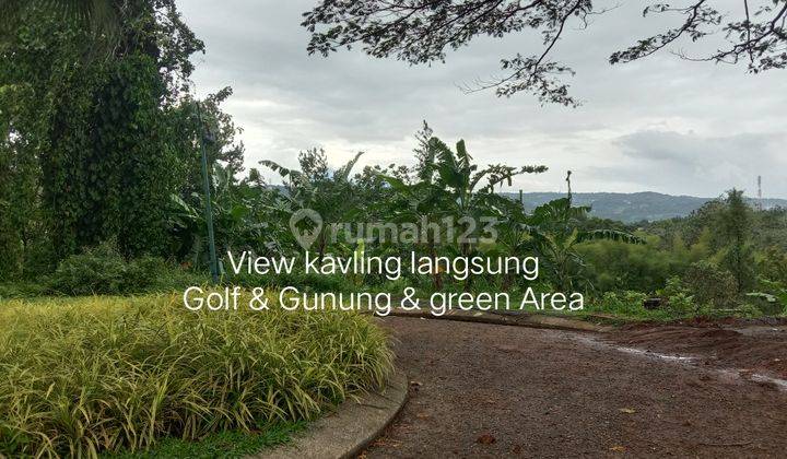 Kavling SHM siap bangun best view Gunung & green area di Sentul  1