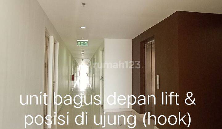 Disewakan apartemen hook, 2 kamar tidur dengan view swimming pool 1