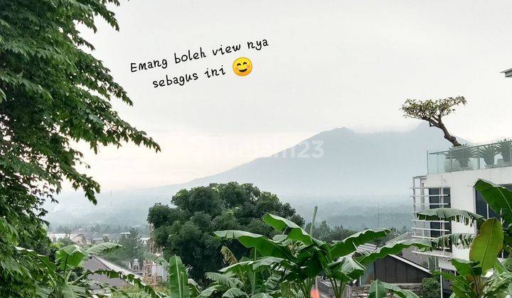 Kavling best view pemandangan langsung gunung di Hiltop Sentul 2