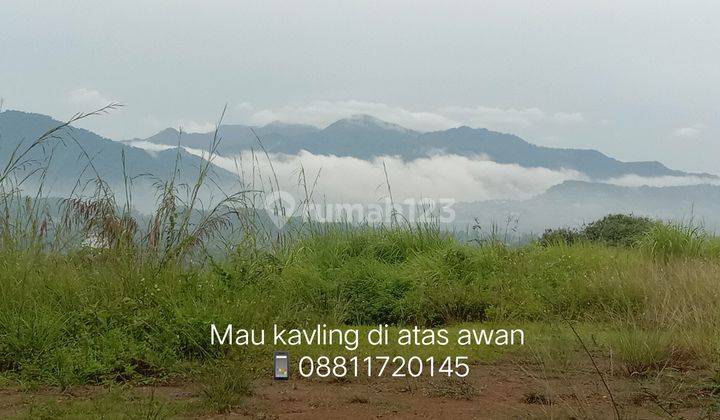 Kavling dengan pemandangan terbaik di cluster hiltop Sentul city 1