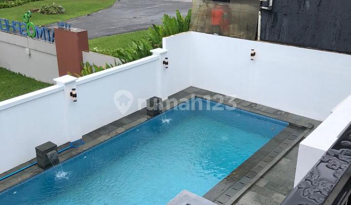 Rumah Hoek Semi Villa Didekat Taman Budaya Sentul City