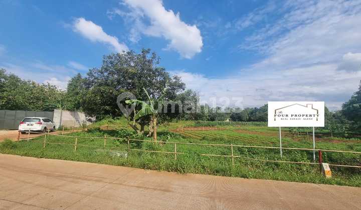 Tanah Pinggir Jalan Raya Kp. Kubang Cileungsi 2