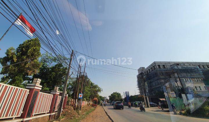 Tanah Luas Lokasi Strategis Pinggir Jalan Raya Narogong  2