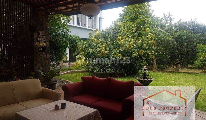 Rumah Cantik Asri Lahan Luas Cinere Depok 2