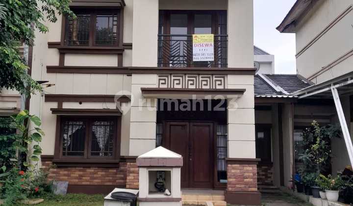 Disewa Rumah Cluster Pasadena Minimalis Modernland
