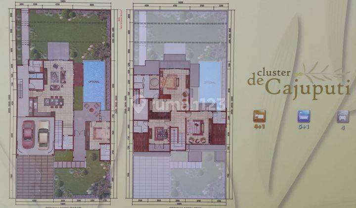 Rumah Cluster Cajuputi Boulevard Luas 15x30 Depark Bsd 2