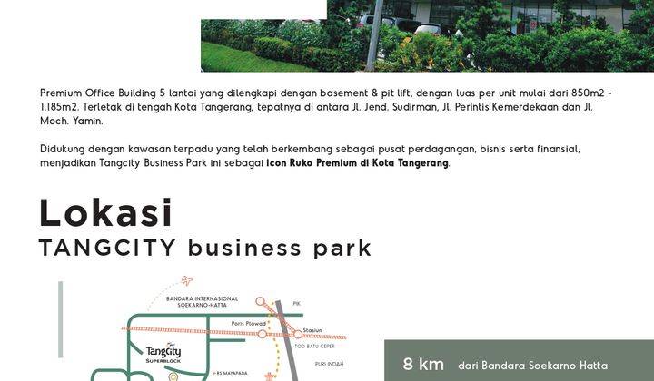 Ruko Hoek Tangcity Business Park Kota Tangerang 2