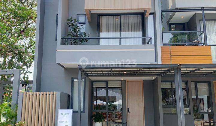 Free DP Rumah Baru 2 Lantai Cluster Belova Classic Terravia BSD City 1