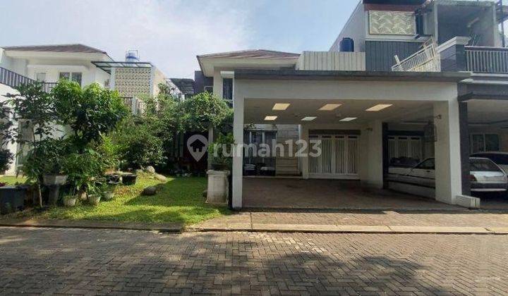 Rumah 2 Lantai Cluster Cajuputi Lebar 12 De Park Bsd. Hadap Utara 1