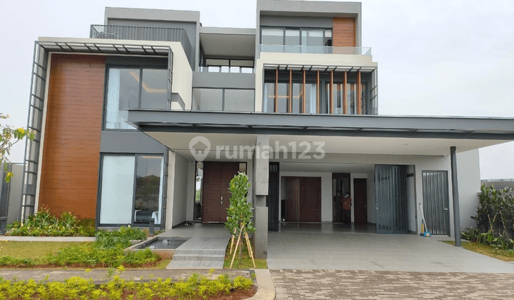 Rumah Mewah 3 Lantai Full Furnished Cluster Lyndon 19x35 Navapark Bsd  1