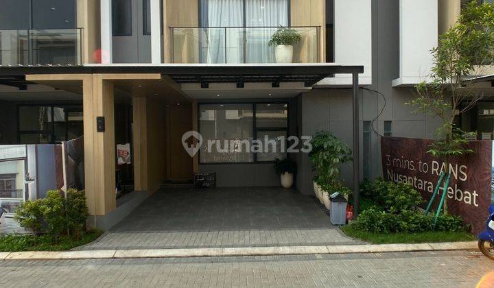 Free Dp Rumah Corner Fully Furnished Cluster Chava Tanakayu Bsd  1