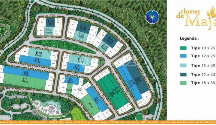 Kavling Hoek Cluster Premium De Maja Luas 450 M2 De Park Bsd 2