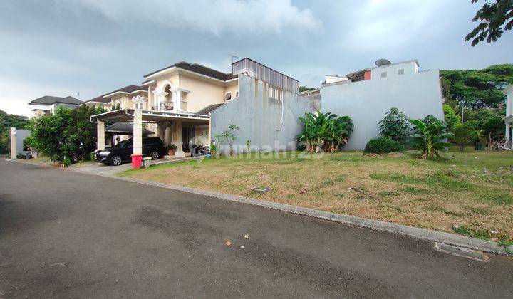 Kavling Hoek Badan Cluster Bellagio Luas 375 M2 The Green Bsd  2