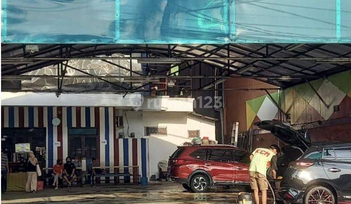 Dijual Rumah Dan Tempat Usaha Car Wash Saat Ini Kemanggisan Raya 1