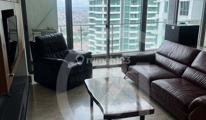 Sewa Apartemen St Moritz Full Furnished Lantai Tinggi 1