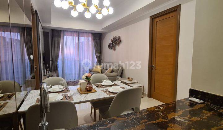 Disewakan Taman Anggrek Condo Lantai Tinggi Full Furnished 1