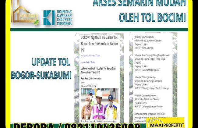 Gudang Kawasan Industri Cikembar Sukabumi 8