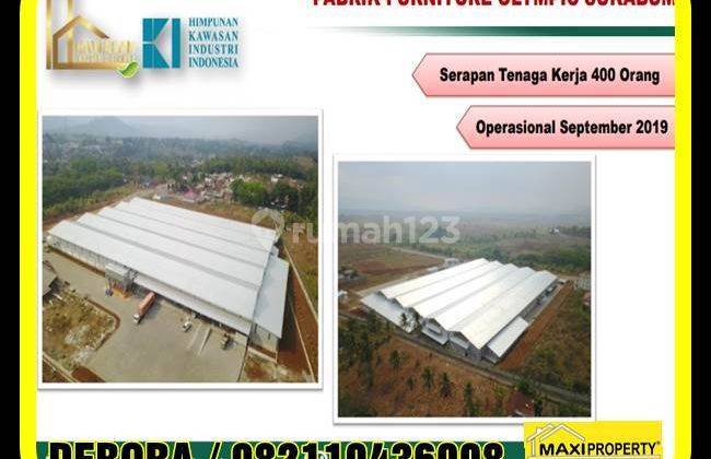 Dijual Gudang Industri Sukabumi Kawasan Luas, Sunrise Property 19