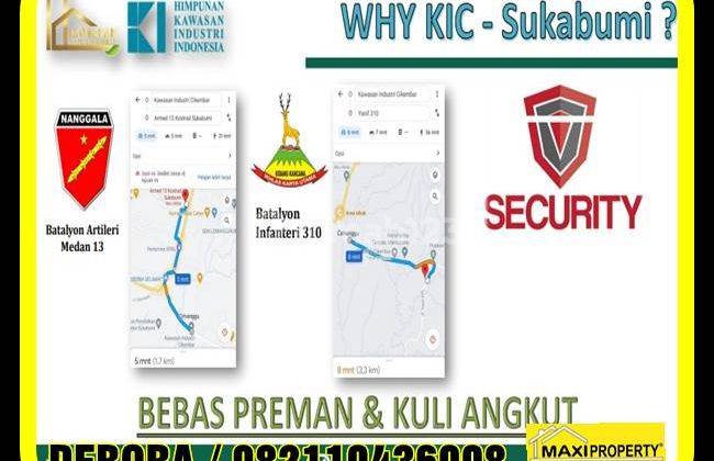 Gudang Kawasan Industri Sukabumi,bisa Industri,harga Terjangkau 11