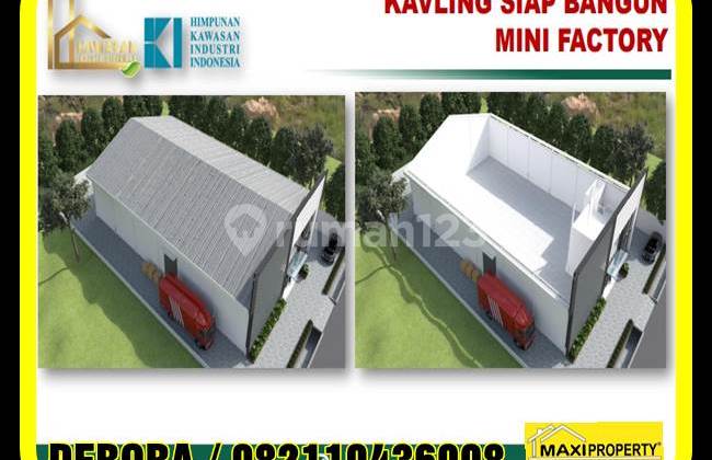 Kavling Industri 5000 M, Jalan Lebar, Bebas Banjir,cocok Ekspansi 32