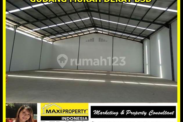 Gudang Industri Akses Container 40 Ft, Inden 8 Bulan, Bisa Custom 9