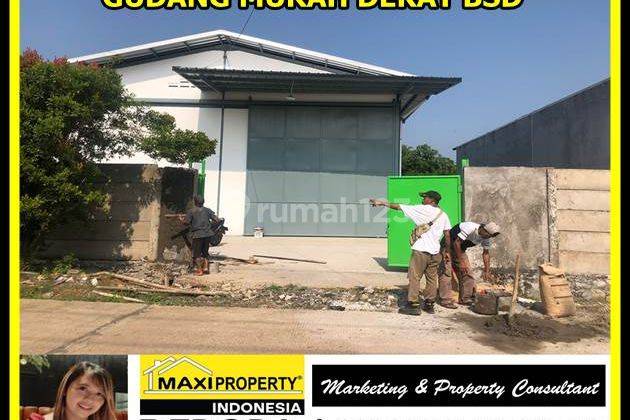 Gudang Industri Akses Container 40 Ft, Inden 8 Bulan, Bisa Custom 2