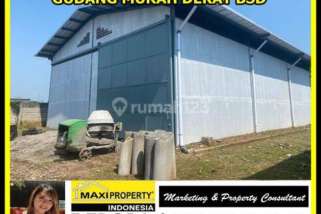 Gudang Industri Akses Container 40 Ft, Inden 8 Bulan, Bisa Custom 8