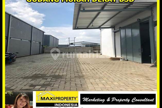 Gudang Industri Siap Pakai Dekat Bsd,bebas Banjir,akses Cont 40ft 1