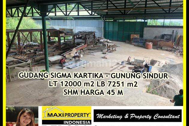 Gudang Sigma Kartika Luas 1,2 Ha,container 40 Ft, Gunung Sindur 3