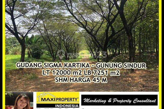 Gudang Sigma Kartika Luas 1,2 Ha,container 40 Ft, Gunung Sindur 7