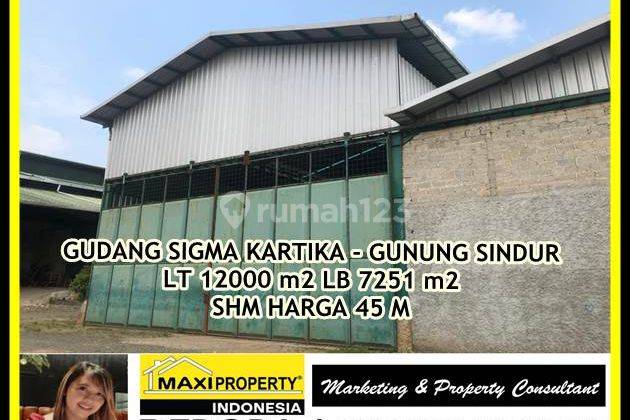 Gudang Sigma Kartika Luas 1,2 Ha,container 40 Ft, Gunung Sindur 15