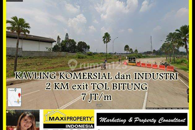 Tanah Industri 2 Km Exit Tol Bitung, Kawasan Rapi,container 40 Ft 2