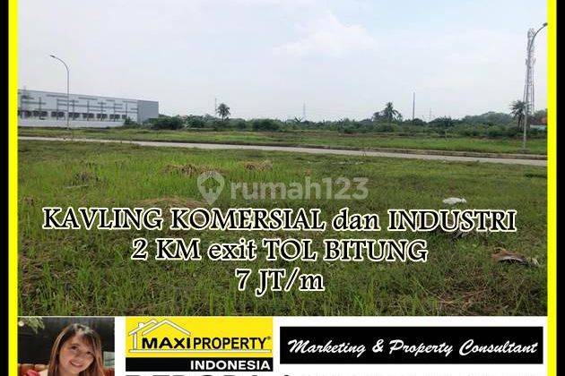 Tanah Industri 2 Km Exit Tol Bitung, Kawasan Rapi,container 40 Ft 1
