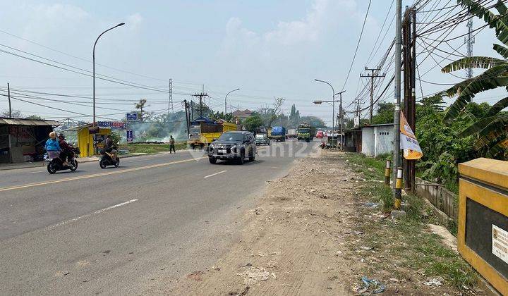 Tanah Komersial Dan Industri Pinggir Jalan Cikande 600 M Dari Tol 1