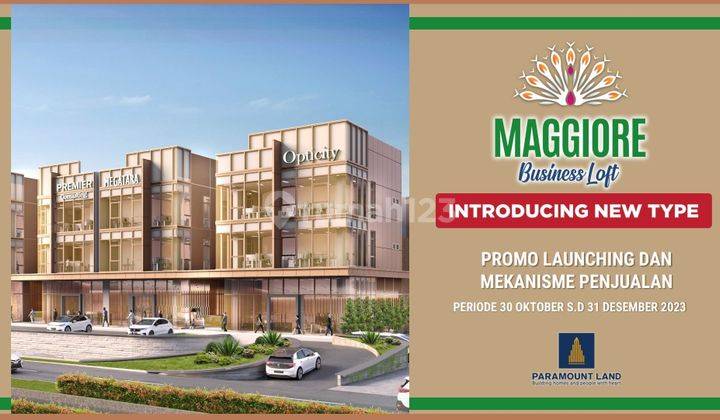 Maggiore Business Loft 3 Lantai Terbatas Hanya 9 Unit 1