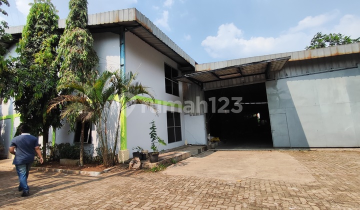 GUDANG CILEUNGSI, SHM, AKSES TRUK ENGKEL, SIAP PAKAI, BEBAS BANJIR