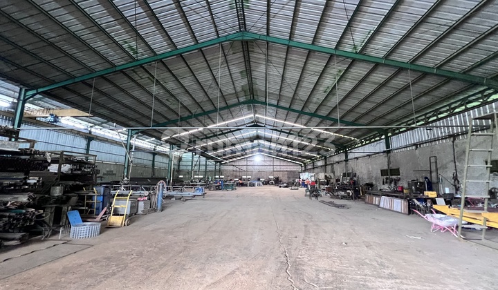 Gudang Luas 1,2 Ha,Container 40 Ft, Gunung Sindur