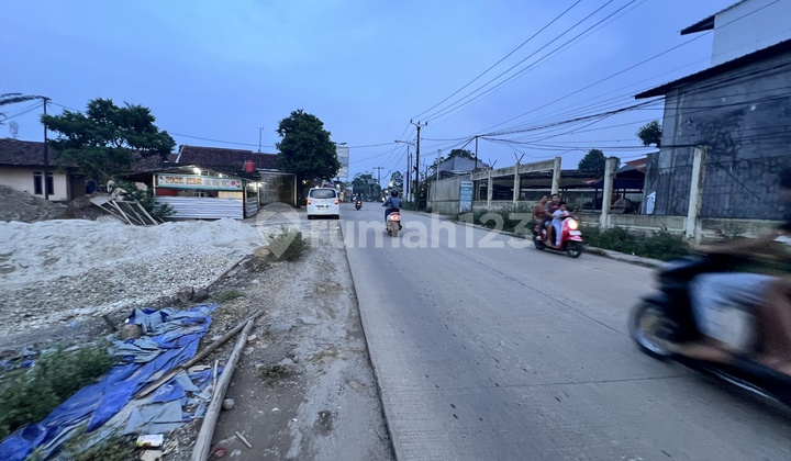 Tanah Cisauk Dekat ke Bsd Pinggir Jalan Raya,Ada Beberapa Pilihan