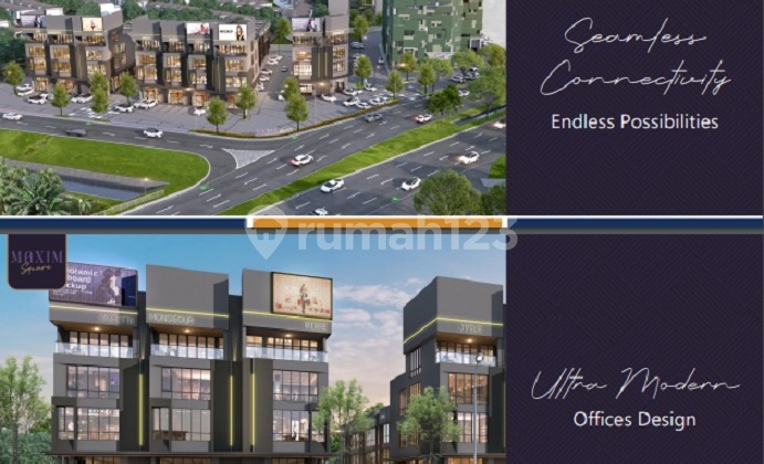 STUDIO LOFT 4 LANTAI, MAXIM SQUARE, UNIT TERBATAS