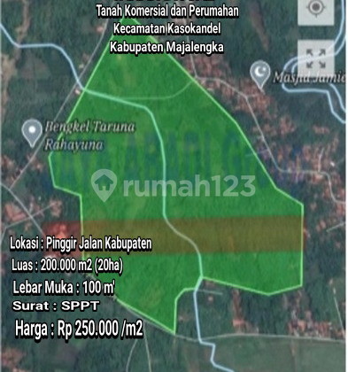 Tanah Komersial dan Perumahan 1