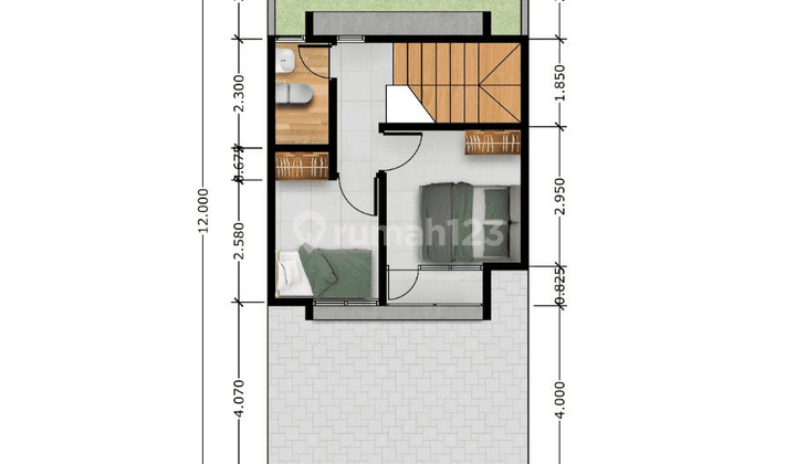Rumah Villa Tropis City View Super Cantik, Nyaman, Dan Elegant 8