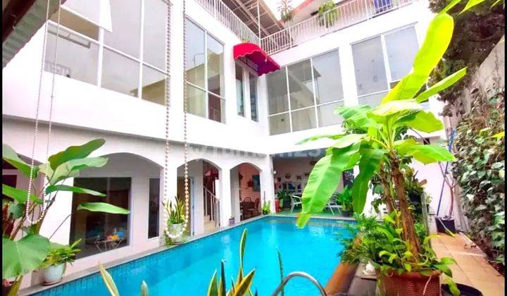 Rumah Nuansa Resort Plus Kolam Renang di Cipinang Pondok Bambu Jakarta Timur 1