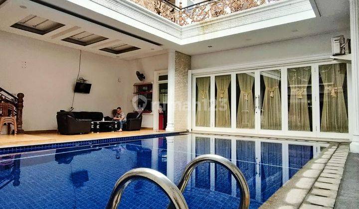 Dd140 Rumah Mewah 470 M2 Private Pool di Duren Sawit Jakarta Timur 2