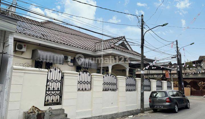 S490 Rumah Hoek 288 m2 Murah di Klender Duren Sawit Jakarta Timur 1