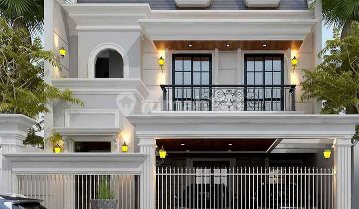 ND132 Rumah American Classic Akses 2 Mobil Tebet Jakarta Selatan