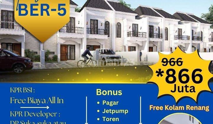 Nd96 Townhouse Jatisampurna 800 Jtan Free Biaya Bekasi 1