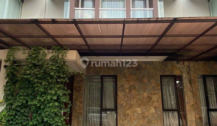 Nd122 Rumah Bagus Full Furnished di Cluster Condet Jakarta Timur 1